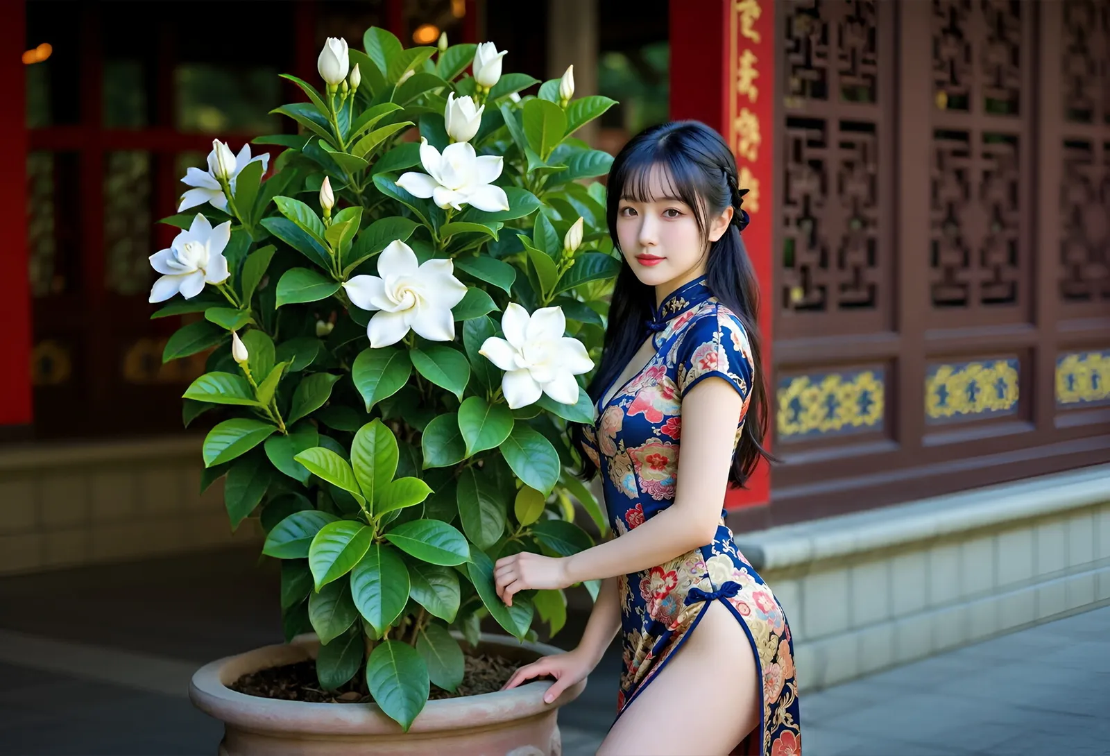 栀子花