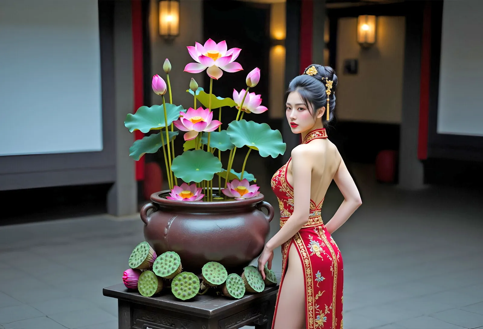 荷花